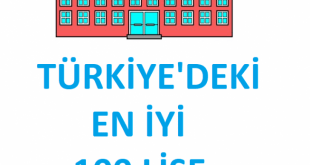 Türkiyenin En İyi İlk 100 Lisesi 2020